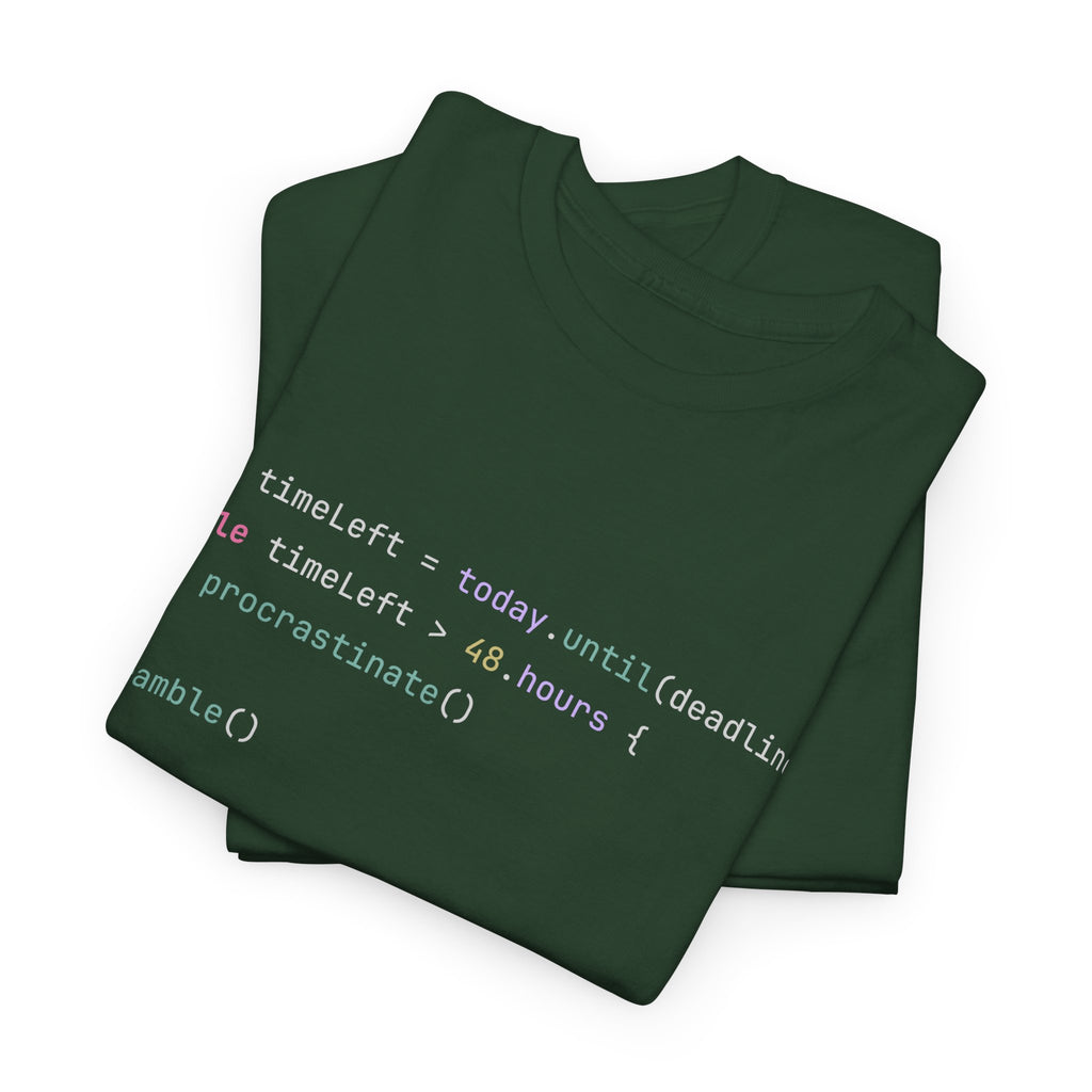 "Procrastination" T-Shirt