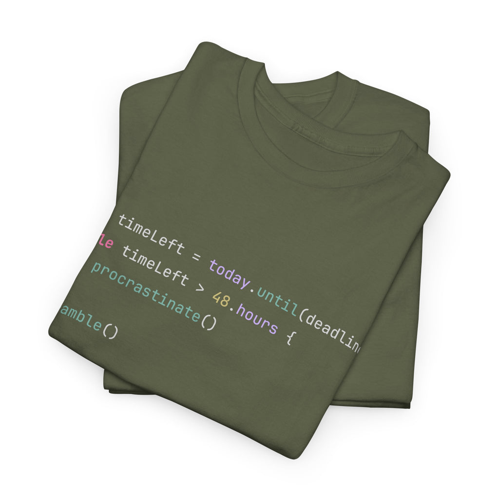 "Procrastination" T-Shirt
